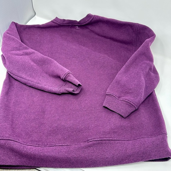 Danskin Solid Purple Kangaroo Sweatshirt for Women in EUC - Picture 4 of 4